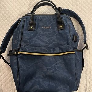 Kroser Blue Laptop Travel Backpack